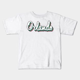 Retro Orlando Kids T-Shirt